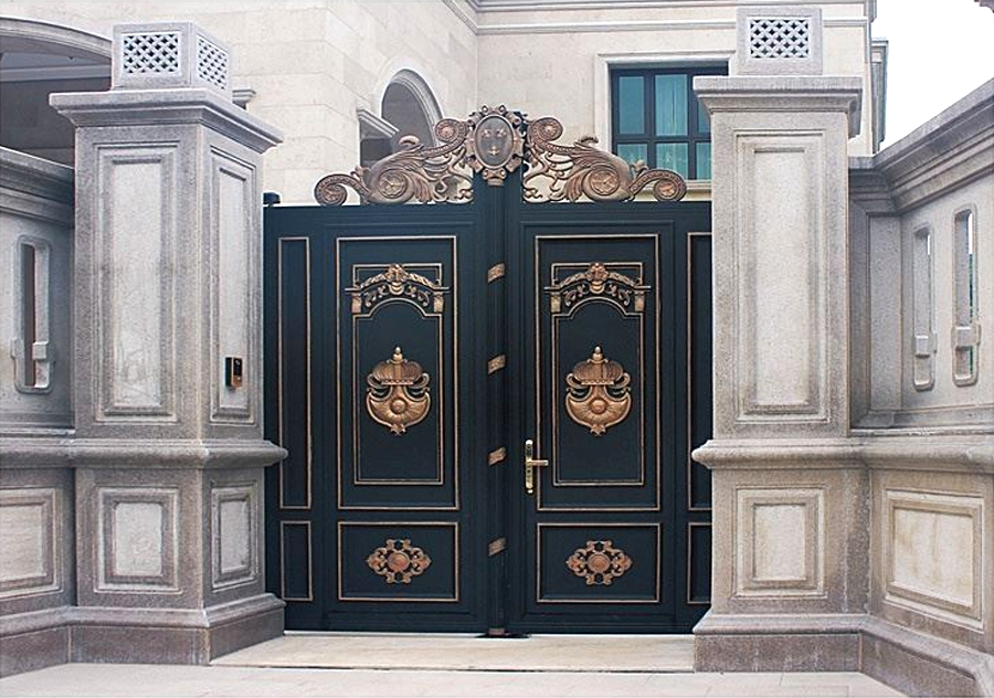 Heavy Duty Outdoor Aluminum Garden Gate