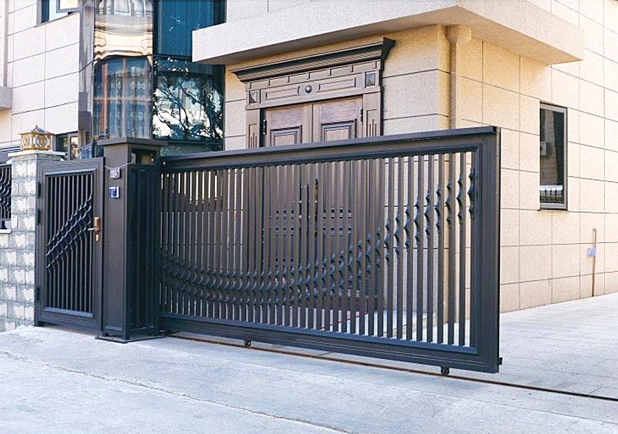 Automatic Sliding Aluminum Main Gate