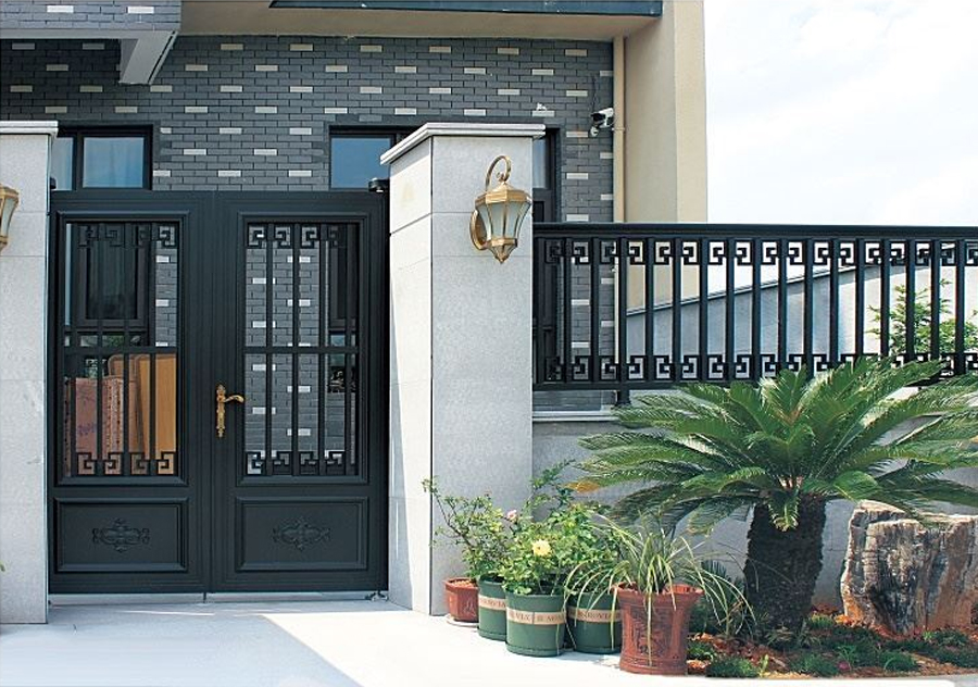 Aluminum Courtyard Villa Decorative Gate