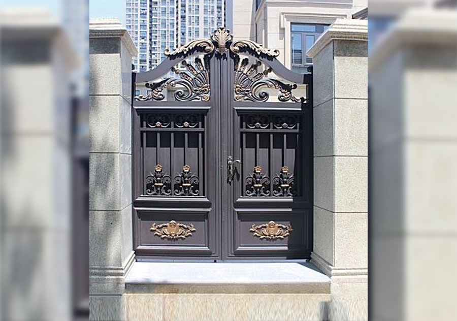 Aluminum Courtyard Main Security Gate