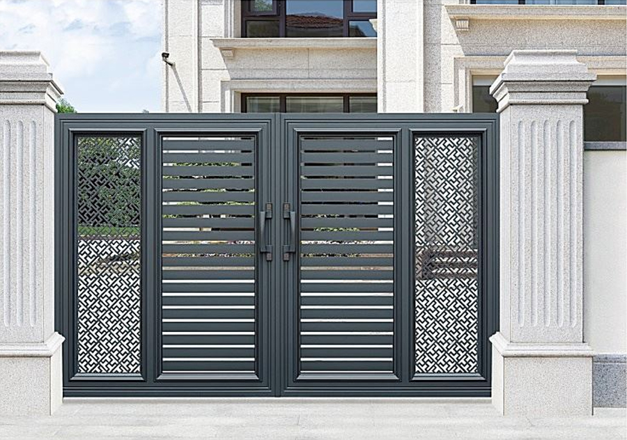 Elegant Aluminum Gate for Home Entrance