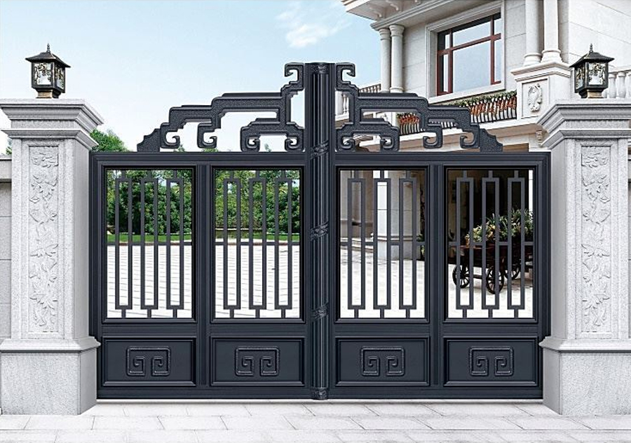 Modern Architectural Aluminum Gate