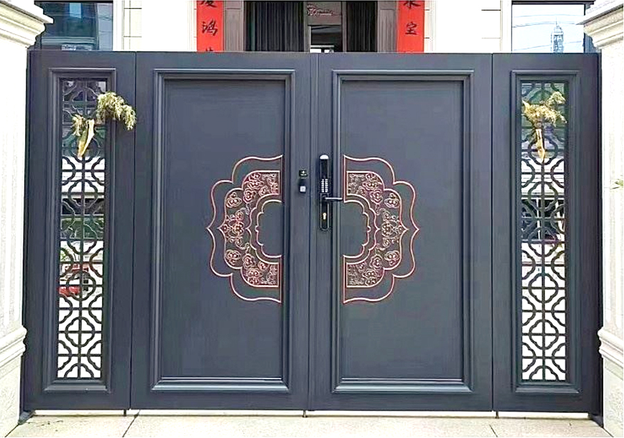 Rust Resistant Aluminum Courtyard Gate