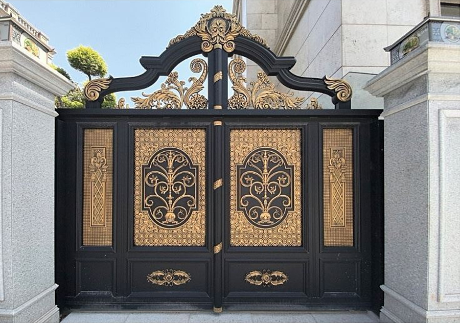 EliteArc Aluminum Garden Gate