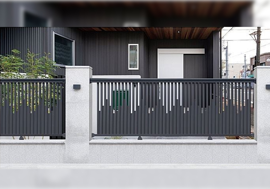 Elegant Classical Villa Aluminum Fence