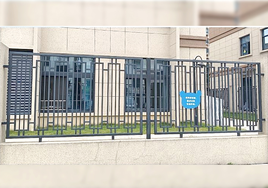 European-style light luxury aluminum railing