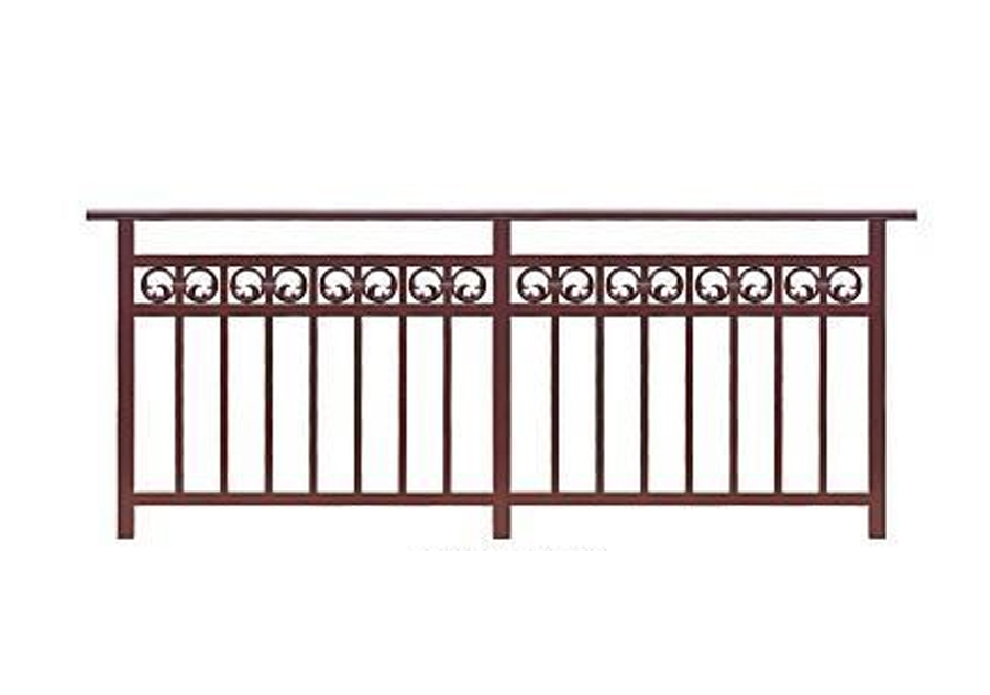 Ornamental Balcony Aluminum Guardrail