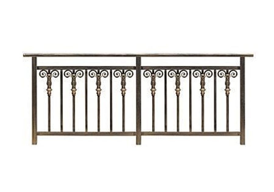 Stylish Vertical Bar Balcony Fence