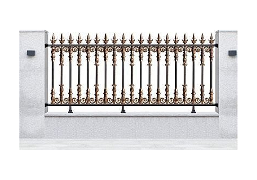 Vintage Ornamental Balcony Aluminum Guardrail